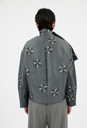 Double Face Coat, Marble Red from ODEEH 