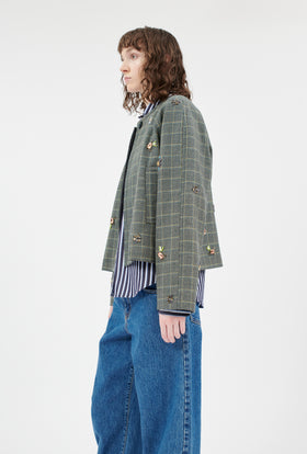 Fancy Check Jacke, Oxid from ODEEH 