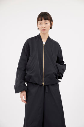 Soft Duchesse Jacket, Navy from ODEEH 