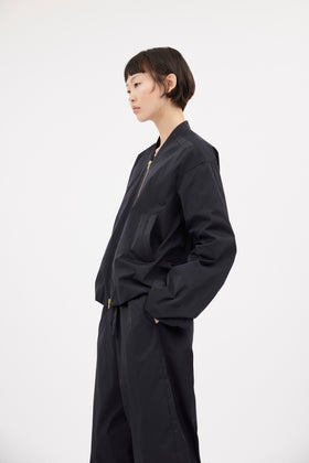 Soft Duchesse Jacket, Navy from ODEEH 