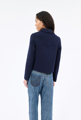 Double Face Jacke, Navy from ODEEH 