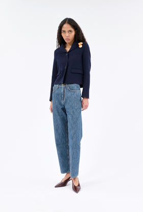Double Face Jacke, Navy from ODEEH 