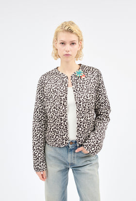 Metallic Leo Jacket, Cafe Noir from ODEEH 
