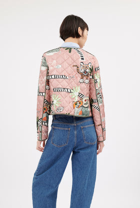 Cats & Tigers Jacket, Blush from ODEEH 