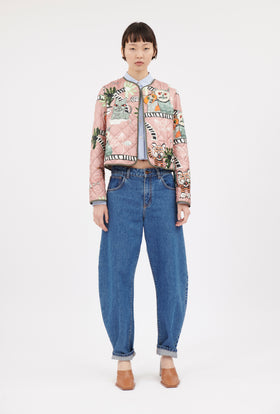 Cats & Tigers Jacket, Blush from ODEEH 