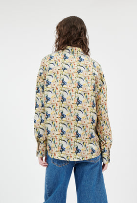 Double Face Coat, Marble Red from ODEEH 