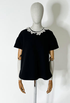 Heavy Georgette Bluse, Silver from ODEEH 