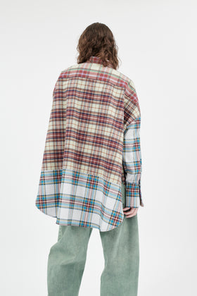 Double Face Coat, Marble Red from ODEEH 