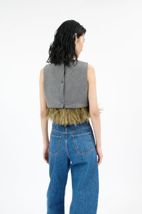 Double Face Coat, Marble Red from ODEEH 