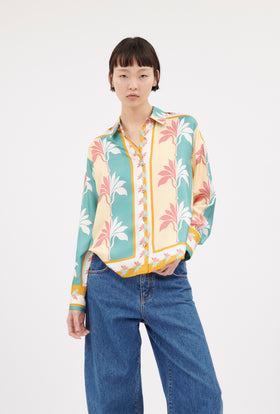 Palm Fans Shirt, Banana from ODEEH 