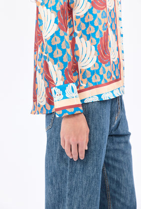 Double Face Coat, Marble Red from ODEEH 