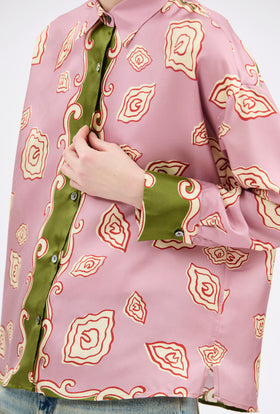 Oysters Bluse, Light Mauve from ODEEH 