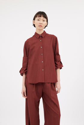 Tropical Pin Stripe Shirt, Achat from ODEEH 