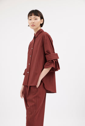 Tropical Pin Stripe Shirt, Achat from ODEEH 