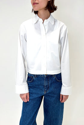 Poplin Shirt, White from ODEEH 