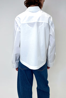 Poplin Shirt, White from ODEEH 