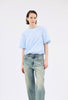 Techno Cotton Bluse, Ciel from ODEEH 