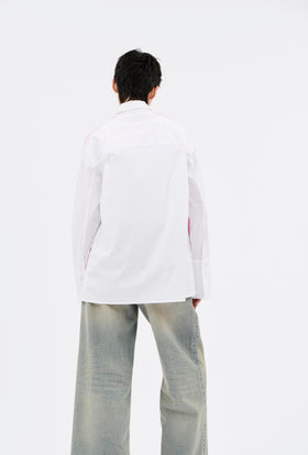 Garment Printed Poplin Bluse, Candy from ODEEH 