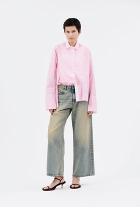 Garment Printed Poplin Bluse, Candy from ODEEH 