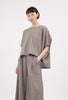 Light Weight Wool Shirt, Taupe from ODEEH 
