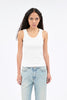 Organic Single Jersey Top, Milk from ODEEH 
