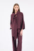 PENGUINS Bluse, Deep Purple from ODEEH 