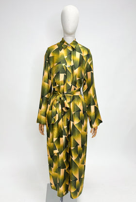 Double Face Coat, Marble Red from ODEEH 