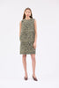 Destructured Jacquard Kleid, Dark Khaki from ODEEH 