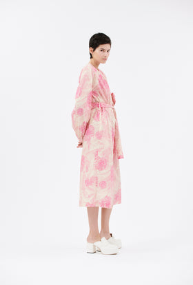 Scribbles Kleid, Pink from ODEEH 