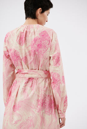 Scribbles Kleid, Pink from ODEEH 