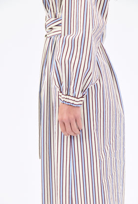 Fancy Stripe 1 Kleid, Baltic Blue from ODEEH 