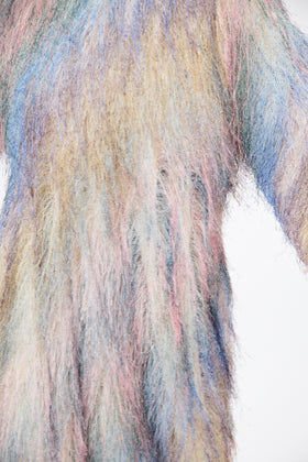 FRINGY RAINBOW Kleid, Seablue from ODEEH 