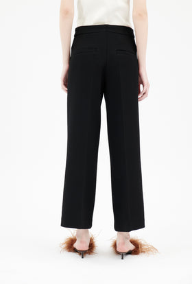 Heavy Georgette Hose, Jet Black from ODEEH 