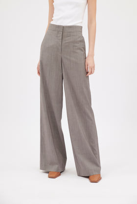 Light Weight Wool Hose, Taupe from ODEEH 