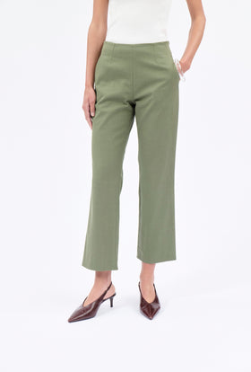 Cotton Twill Hose, Bush Green from ODEEH 