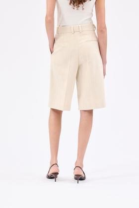 Natural Serge Bleached Hose, Almond from ODEEH 