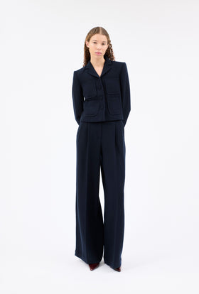 HEAVY GEORGETTE Hose, Nightflight from ODEEH 