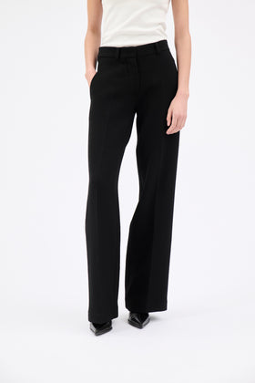 HEAVY GEORGETTE Hose, Jet Black from ODEEH 