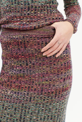 SPACE-DYED WOOL MIX Rock, Multicolor from ODEEH 