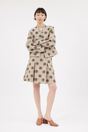 Double Face Coat, Marble Red from ODEEH 