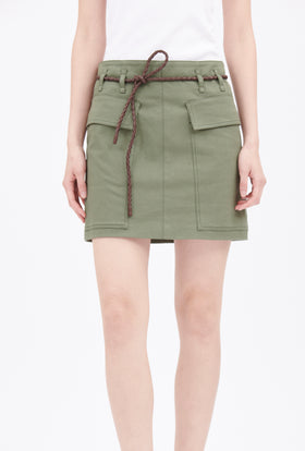 Cotton Twill Rock, Bush Green from ODEEH 