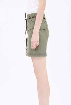 Cotton Twill Rock, Bush Green from ODEEH 