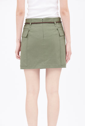 Cotton Twill Rock, Bush Green from ODEEH 
