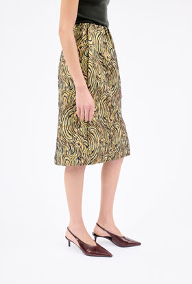 PAISLEY WAVES Rock, Greengold from ODEEH 