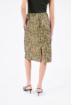 PAISLEY WAVES Rock, Greengold from ODEEH 