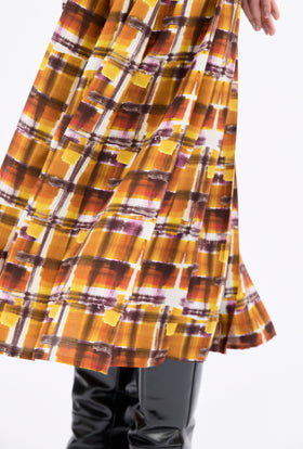BRUSH STROKES Twill Rock, Burnt Orange from ODEEH 