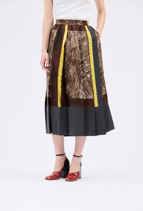 FOULARD SCRIBBLES Rock, Myrrh from ODEEH 