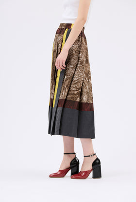 FOULARD SCRIBBLES Rock, Myrrh from ODEEH 