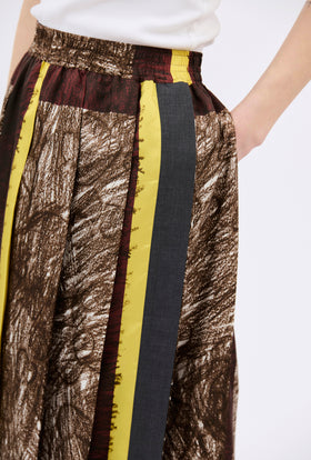 FOULARD SCRIBBLES Rock, Myrrh from ODEEH 