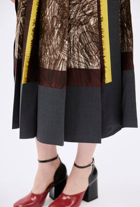 FOULARD SCRIBBLES Rock, Myrrh from ODEEH 